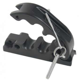 Colligo Marine - Quick release line guide 2 Line-1Inch Stanchion Mnt-Delrin Colligo Marine - Quick release line guide 2 Line-1Inch Stanchion Mnt-Delrin